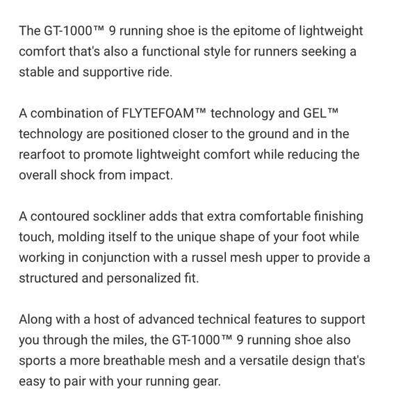 Asics GT-1000 9 Womens Running Shoes - Women’s Size 8.5 Sneakers - Picture 9 of 9